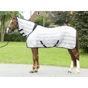 Manta AntiMoscas para Transporte STRIPE PLUS - Plata (Navy)