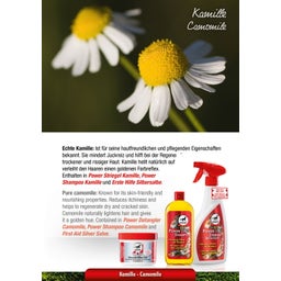 Power Shampoo mit Kamille für helle Pferde - 500 ml