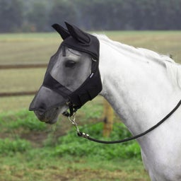 BUSSE Masque Anti-Mouches FLY COVER PRO noir