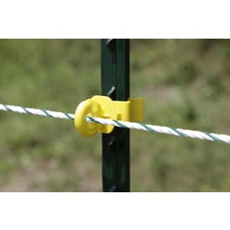 T-Post Ring Insulator, Yellow, Pack Of 25 - giallo
