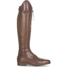 BUSSE LAVAL Pure Wool Riding Boots, Brown