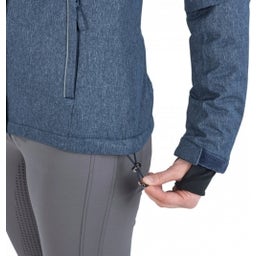 BUSSE JENALIE kabát, navy melange