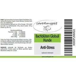 care4mypet Bach-virágok Anti stressz - Kutya - 10 g
