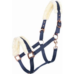 Imperial Riding Halfter IRH Classic Fur navy