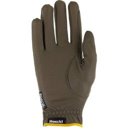 Roeckl Riding Gloves - Malta, Khaki/Mustard