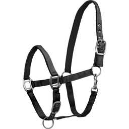 Waldhausen Satin Perlon Halter, Black - Cob