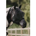 Kentucky Horsewear Fliegenmaske Classic ohne Ohren schwarz - Full/WB