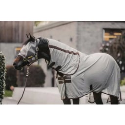 Kentucky Horsewear Mesh Fly Rug Classic Silver - 155 cm