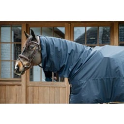 Kentucky Horsewear Rain Rug Hurricane Navy - L