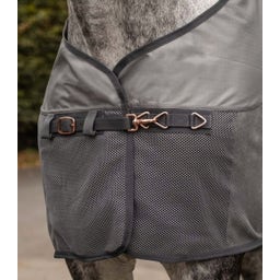 Waldhausen Regen-Fliegendecke Comfort grau - 145 cm