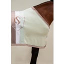 ESKADRON Sweat Rug - FLEECE STRIPE, Powder Green - 125 cm