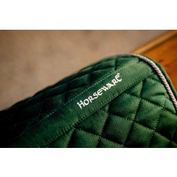 Horseware Ireland Signature Jumping Pad, Cob/Full - Hunter Green