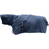Turnout Rug Hurricane With Holes for Stirrups, Navy