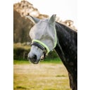 Horseware Ireland Amigo FlyMask, Silver/Lime