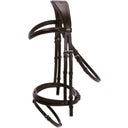 Bridle Monza - Dark Brown/Silver, Cob