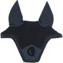 Kentucky Horsewear Fly Veil Wellington 3D Logo, Full - black