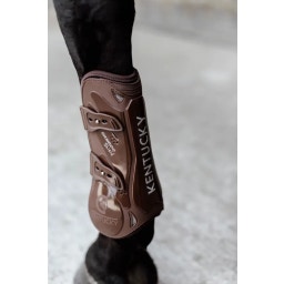 Kentucky Horsewear Springgamaschen bamboo Elastic, brown - M