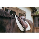Kentucky Horsewear Saddle Pad Plaited Cord Jumping - Beige