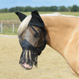 Maska proti insektom FLY COVER FRANSEN GAP II, črna - Pony