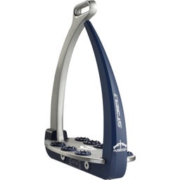 VEREDUS Stirrups Steel1 Blue Navy - 1 Pair