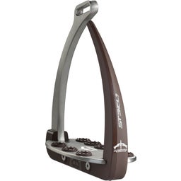 VEREDUS Stirrup Steel1 Brown - 1 Pair