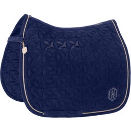 ESKADRON Tapis de Selle Velours Emblem True Blue - DL
