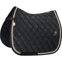 ESKADRON Cotton Glitter Saddle Pad, Black