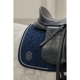 ESKADRON Tapis de Selle Velours Emblem True Blue - DL