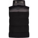 ESKADRON Quilted Waistcoat, Teddy Black - L