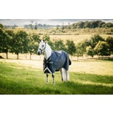 Rambo 1680D Turnout 100g, Navy/Thunderstorm Grey & Silver