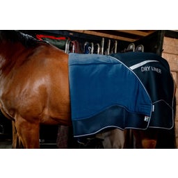 Liner Horseware Dry - bleu marine/argent - 145 cm