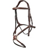 Trust Equestrian Oslo Bridle, Mexican, Brown/Silver