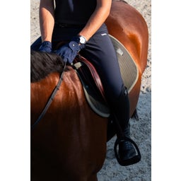 Riding Breeches FULL GRIP MALE CORE, navy - S