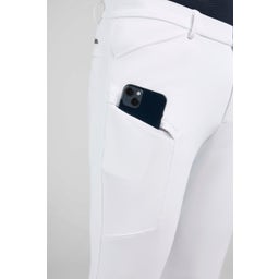 Pantalon d'Équitation KNEE GRIP MALE CORE, White - S