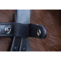 Stirnriemen 'Browband Siena' - black/silk - VB