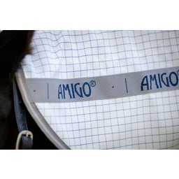 Amigo Summer Sheet Plus, Navy Check/Titanium Grey and Silver - 145 cm