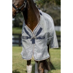 Rambo Protector, Silver/Navy, White&Beige - 140 cm