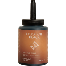 Grooming Deluxe Shine Hoof Oil, Dark - 500 ml