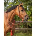 QHP Knotenhalfter kombi Liberty Rot - Shetty