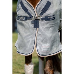 Rambo Protector Integrated, Silver/Navy, White & Beige   - 145 cm