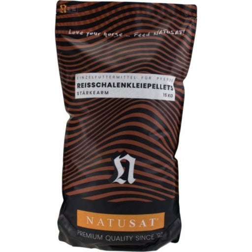 NATUSAT Reisschalenkleie "stärkearm" - 15 kg